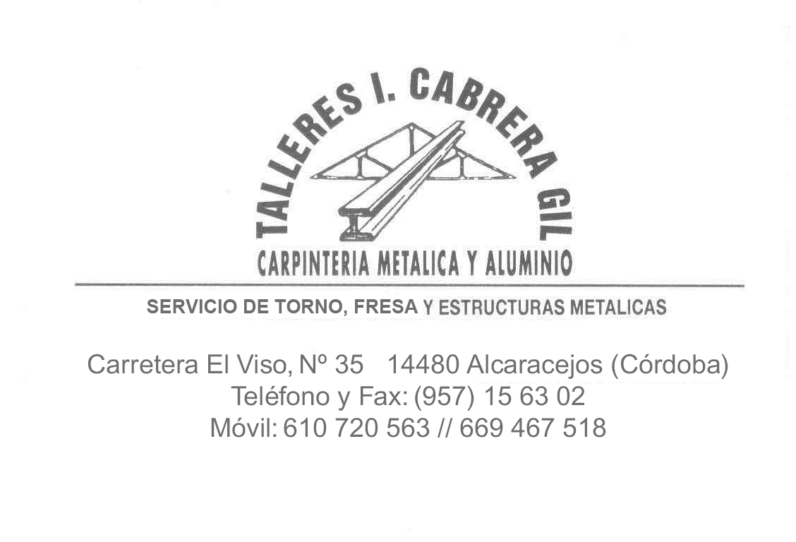 CARPINTERIA ISIDORO CABRERA