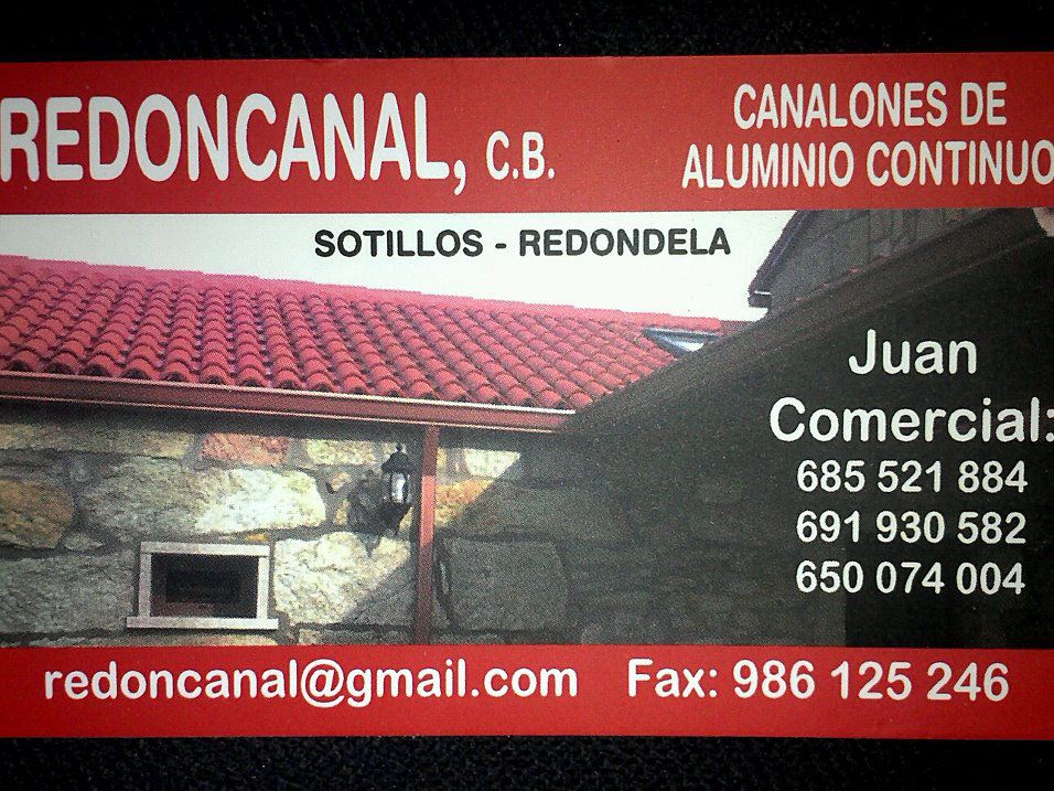 CANALONES REDONCANAL